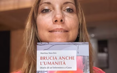 “Brucia anche l’umanità. Racconti da Gaza.”