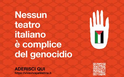 Campagna “nessun teatro italiano è complice di genocidio”