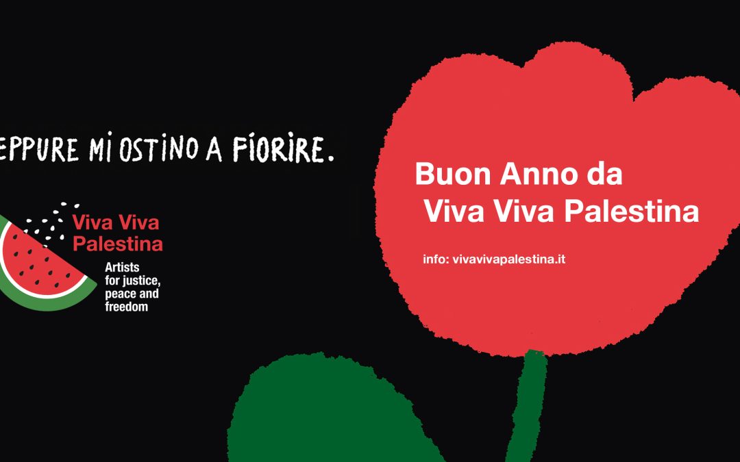 Buon anno da VIVA VIVA PALESTINA